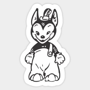 Little Wolve Sticker